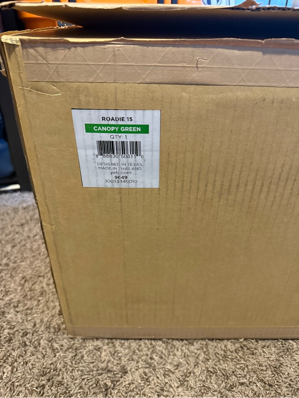 Yeti Roadie 15 Cooler - Canopy Green